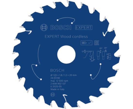 Griešanas disks kokam Bosch 2608902149; 165x20x1,0 mm Zāģripas