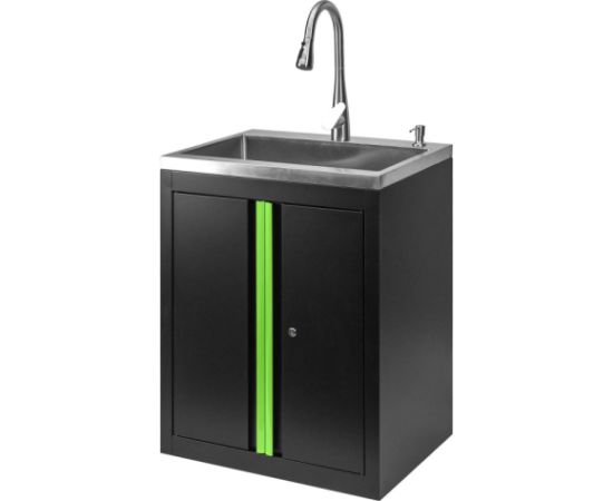 Skapītis ar integrētu izlietni, JBM Darbagaldi un darbnīcu mēbeles 