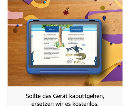 Amazon Fire HD10 Kids Pro 13 gen 32GB Mint Green Planšetdatori