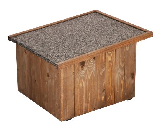 Домик для кошки Springos CH001 коричневый 58x49,5 см Кошачьи домики