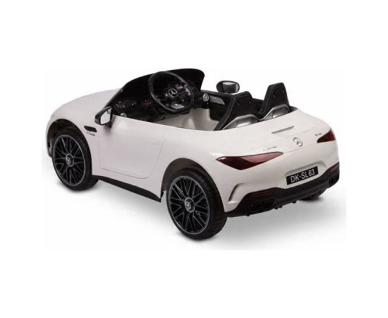 Toyz POJAZD NA AKUMULATOR MERCEDES SL63 WHITE Jaunumi, Bērnu preces