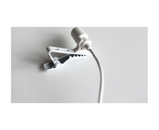 CKMOVA CKMOVA AC-MCW- klipsy do mikrofonów lavalier (białe) Jaunumi - Audio-Video