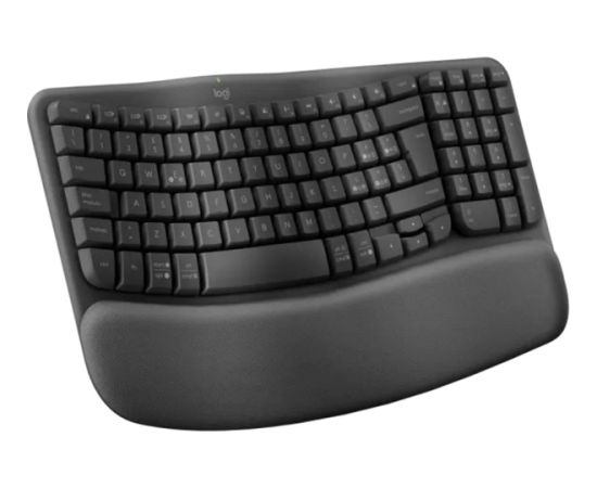Logitech Wave Keys (graphite, DE layout, Logi Bolt, Bluetooth, for Windows/macOS/ChromeOS/Android/Linux) Клавиатуры