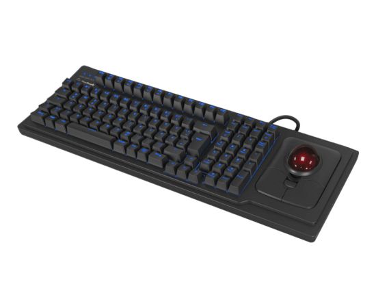 Keysonic KSK-8202ELU-T (black, DE layout) Klaviatūras