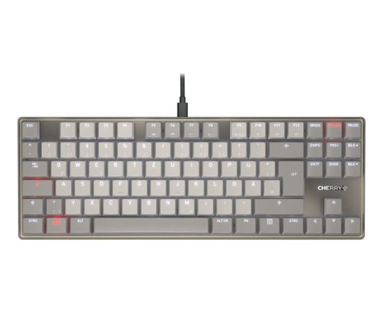 KC 500 MX LP TKL (gray, DE layout, Cherry MX Low Profile 2.0 Ivory) Klaviatūras