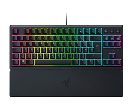 Ornata V3 TKL (black, DE layout, Razer Mecha membrane) Klaviatūras