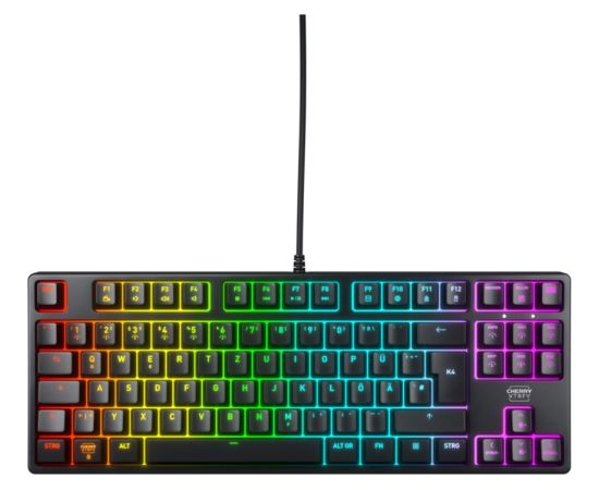 XTRFY K4V2 (black, DE layout, Cherry MX2A Red) Клавиатуры