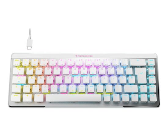 Turtle Beach Vulcan II Mini Air (white/aluminum, DE layout, TITAN II Optical Red) Klaviatūras