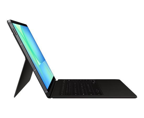 Book Cover Keyboard (black, DE layout, Samsung Galaxy Tab S10 FE+) Klaviatūras