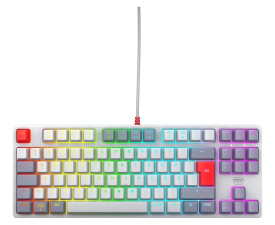 XTRFY K4V2 (gray, DE layout, Cherry MX2A Red) Клавиатуры