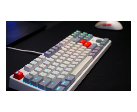 XTRFY K4V2 (gray, DE layout, Cherry MX2A Red) Клавиатуры
