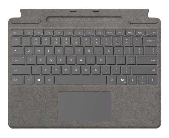 Microsoft Surface Pro Keyboard with Pen Storage for Business (platinum, DE layout, for Surface Pro 10/9/8/X for Business) Клавиатуры