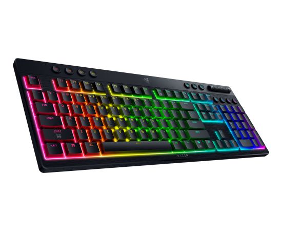 BlackWidow V4 Low-Profile Hyperspeed (black, DE layout, Razer Low-Profile Orange) Клавиатуры