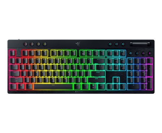 BlackWidow V4 Low-Profile Hyperspeed (black, DE layout, Razer Low-Profile Orange) Клавиатуры