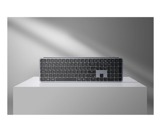 Keychron B6 Pro (gray/black, DE layout, scissor mechanism) Klaviatūras