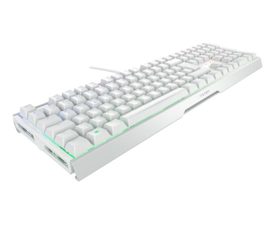 XTRFY MX 3.1 (white/silver, DE layout, Cherry MX2A Brown) Klaviatūras