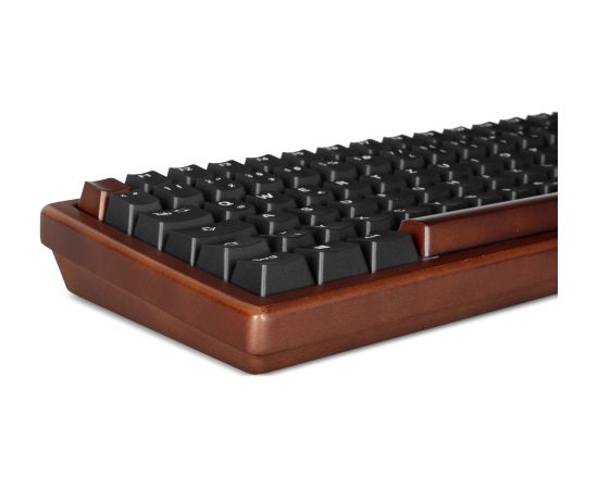 Sharkoon SKILLER SGK50 S2 Wood PBT (wood/black, ES layout, Gateron G Pro 3.0 Yellow) Klaviatūras