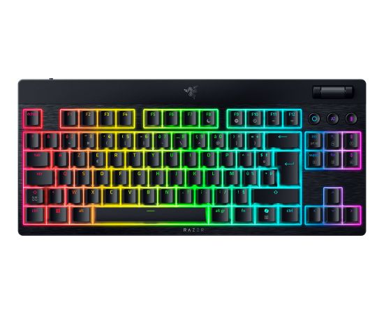 BlackWidow V4 Low-Profile TKL HyperSpeed ??(black, DE layout, Razer Low-Profile Orange) Klaviatūras
