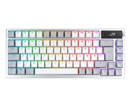Asus ROG Azoth (white, DE layout, ROG NX Snow, incl. lubricant kit) Клавиатуры