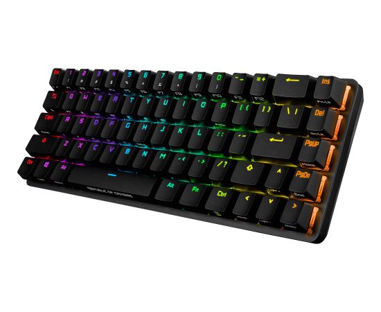 Asus ROG Falchion + Smart Cover (black, DE layout, Cherry MX RGB Red) Klaviatūras