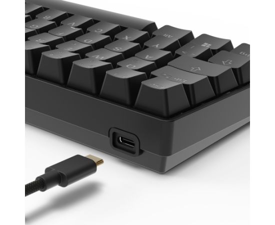 Sharkoon SKILLER SGK50 S4 Gen2 (black, DE layout, Gateron Yellow) Klaviatūras