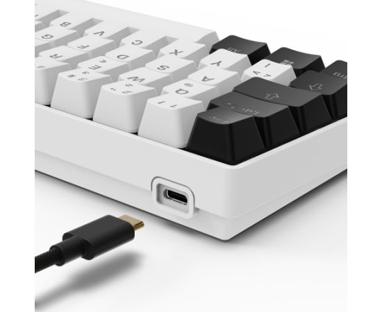 Sharkoon SKILLER SGK50 S4 Gen2 (white, DE layout, Gateron Yellow) Klaviatūras