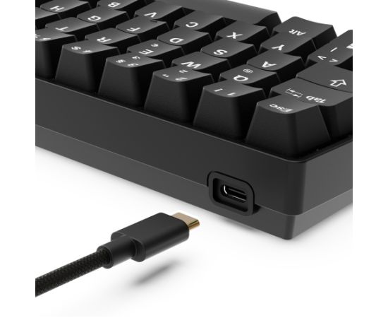 Sharkoon SKILLER SGK50 S4 Gen2 PBT (black, DE layout, Gateron G Pro 3.0 Yellow) Клавиатуры