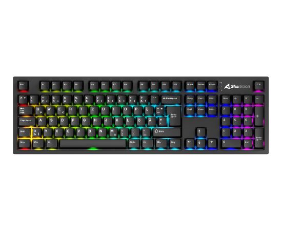 OfficePal KB70W (black, DE layout, Sharkoon Linear) Клавиатуры