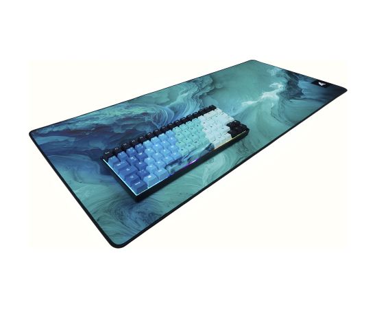 SKILLER SGK50 S3 Ultimate Rev2 (turquoise/blue, DE layout, Sharkoon Linear) Klaviatūras