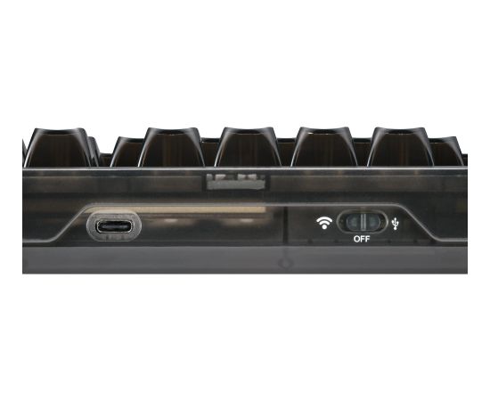 Sharkoon Crystal Shark (black, DE layout, KTT) Клавиатуры