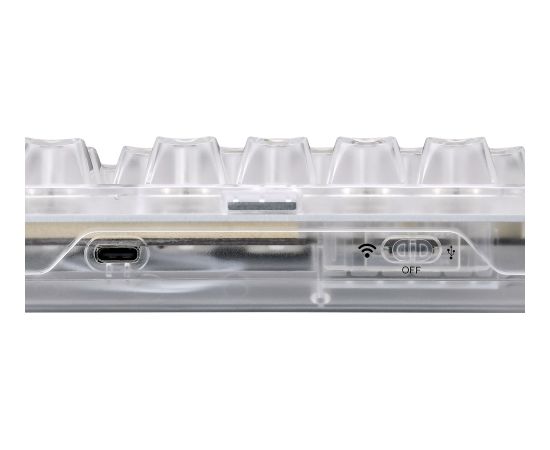 Sharkoon Crystal Shark (white, DE layout, KTT) Клавиатуры