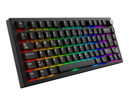 SKILLER SGK55W (black, DE layout, Sharkoon Linear) Klaviatūras