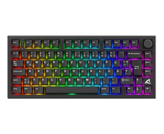 SKILLER SGK55W (black, DE layout, Sharkoon Linear) Klaviatūras