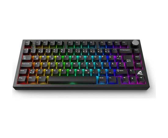 SKILLER SGK55W (black, DE layout, Sharkoon Linear) Klaviatūras