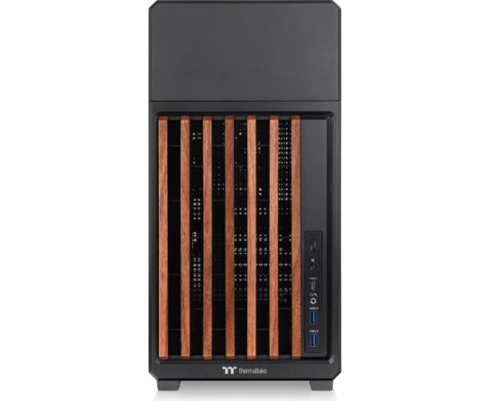 Thermaltake TR300 WS (black/wood, tempered glass) Datoru korpusi