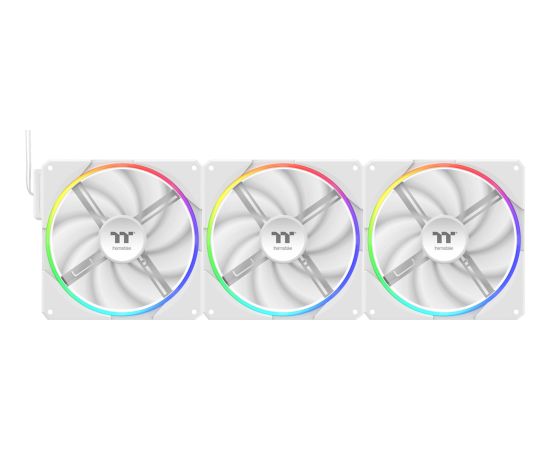 Thermaltake TS 140 EX RGB (white, pack of 3, 140 mm) Korpusu dzesēšana