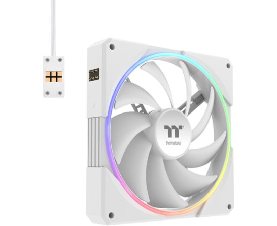 Thermaltake TS 140 EX RGB (white, pack of 3, 140 mm) Korpusu dzesēšana