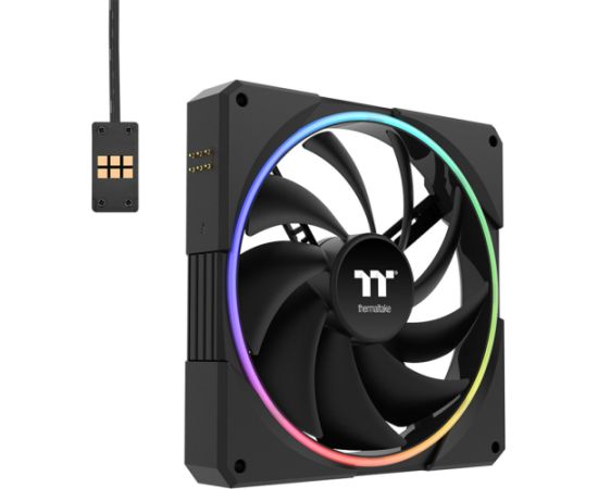 Thermaltake TS 140 EX RGB (black, pack of 3, 140 mm) Korpusu dzesēšana