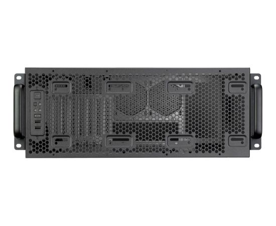 Silverstone Technology RM4A 4U Rackmount, Rack (black, 4 height units) Datoru korpusi