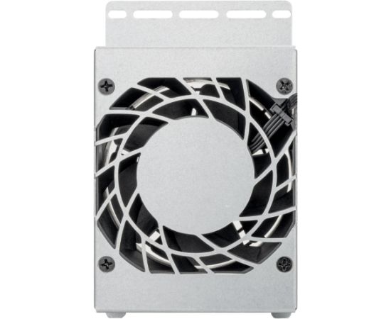 Silverstone Technology RAC45-FC-801 (silver/black, 80 mm) Korpusu dzesēšana