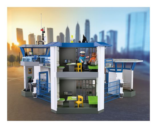 Playmobil 71873 City Action Police Command Center Конструкторы