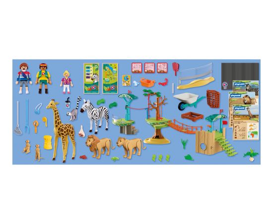 Playmobil 72070 Animals & Friends Zoo: Wilderness climbing park Конструкторы