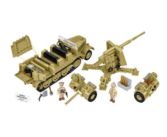 COBI Sd.Kfz.8 and 8.8 cm Flak 36 Конструкторы