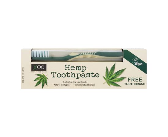 Xpel Hemp / Toothpaste 100ml Zobu pastas un mutes dobuma skalojamie līdzekļi