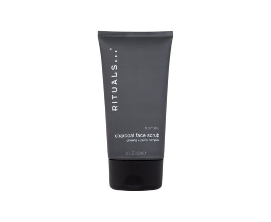Rituals Homme / Charcoal Face Scrub 125ml Ķermeņa kosmētika