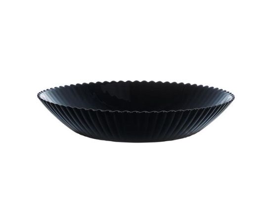 BLOOM BLACK ZUPAS ŠĶĪVIS 20CM, MELNS, STIKLS, Luminarc Šķīvji