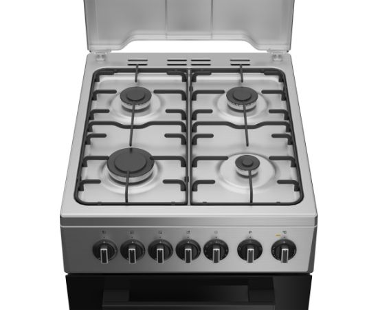 Gas cooker with electric oven Indesit Jaunumi Sadz. tehnika