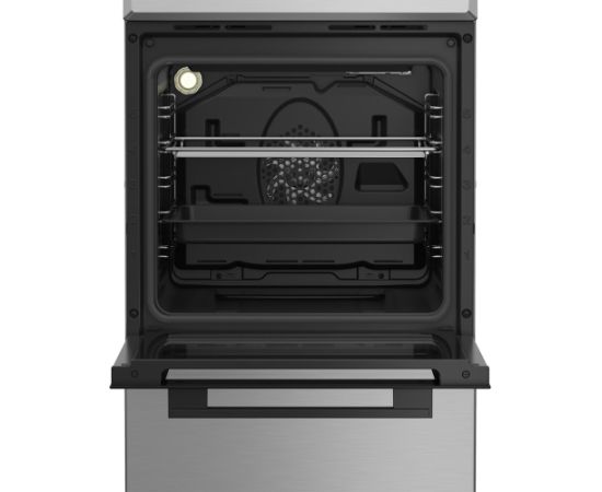 Gas cooker with electric oven Indesit Jaunumi Sadz. tehnika