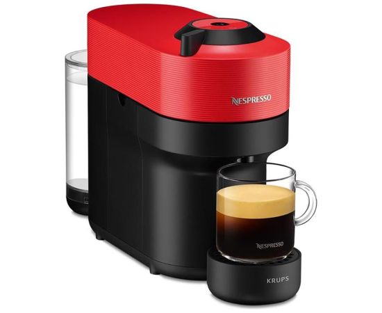 Krups Nespresso Vertuo Pop, red - Capsule coffee machine Kafijas aparāti
