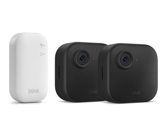 Amazon security camera Blink Outdoor 4 (2 Camera), black Viedie Sensori